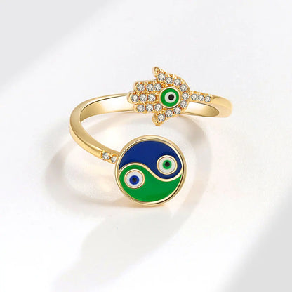 Evil Eye Collection Fidget Rings