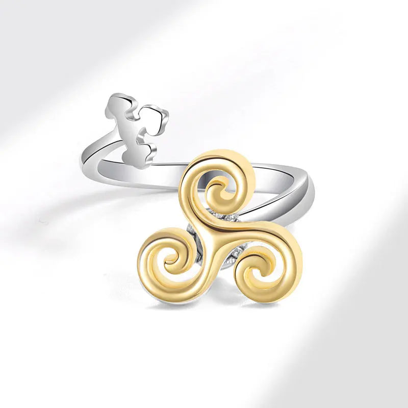 Mystical Wind Fidget Ring